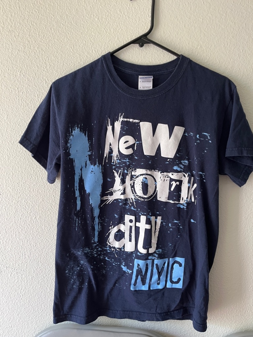 Navy Blue New York City Graphic Tee